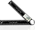 PDDYIER Angle Finder Protractor, 2-in-1 Miter Saw Protractor, 7 Inch/200mm ABS by PDDYIERUS
