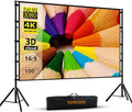 TOWOND Projector Screen and Stand, 100 inch Projection Screen Outdoor Indoor by TOWOND-JLFOfficial