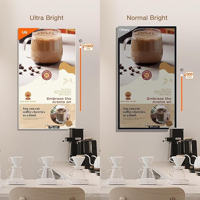Canlarriz Digital Signage Display 50 inch Wall Mount Digital Menu Board - Image 5