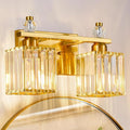FDPBY Gold Bathroom Vanity Lights Crystal Vanity Light Bathroom Lighting by FDPBY