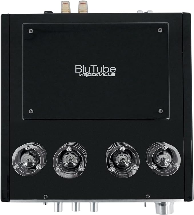 Rockville BluTube 70W Tube Amplifier Stereo Receiver, Compact Design, Warm Sound - Image 6
