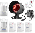KERUI Standalone Home Office Shop Security Alarm System Kit, Wireless Loud by KERUI