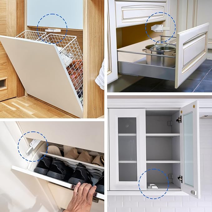 Magnetic Push to Open Jiayi Push Release Magnet Cabinet Door Latch, Push Open - Image 6
