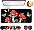 BFUKVOU Large Keyboard Mouse Pad Set, Extended Mouse Pad+Keyboard Wrist Rest by Unknown