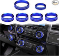 Knob Cover for F150 AC Climate Control Switch/Trailer/4WD/VOL/Tune Button by Bentolin