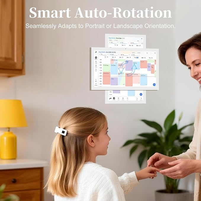 Digital Calendar, 21.5 inch Wall Planner & Chore Chart, FULL HD Interactive - Image 4