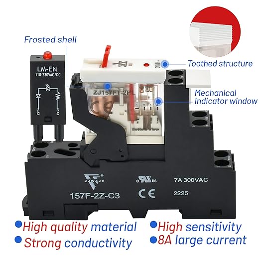 ZJWZJH Power Relay Electromagnetic - Image 7