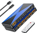 ALYYDBG 8k@60Hz HDMI 2.1 Switch 5 in 1 Out Supports 4K@120Hz HDR10+ HDCP 2.3 VRR by ALYYDBG