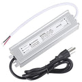 LED Driver 60 Watts 24V DC Low Voltage Transformer， Waterproof IP67 LED Power by NIYIPXL