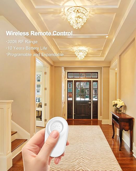 Thinkbee Wireless Light Switch and Receiver Kit - Image 2