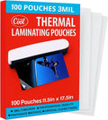 3MIL Thermal Laminating Sheets 11.5x17.5 inch, Dry-Erase Friendly Laminating by SimplyCool