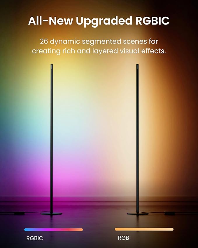 SwitchBot Smart RGBICWW Voice/APP Controlled Floor Lamp - Image 8