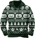Halloween Hoodie Men Graphic Pumpkin Ghost Printed Sweatshirt Casual Trendy by Spatofa