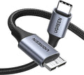 UGREEN 10 Gbps Micro B to USB C Hard Drive Cables, 6.6FT USB C to Micro B by UGREEN