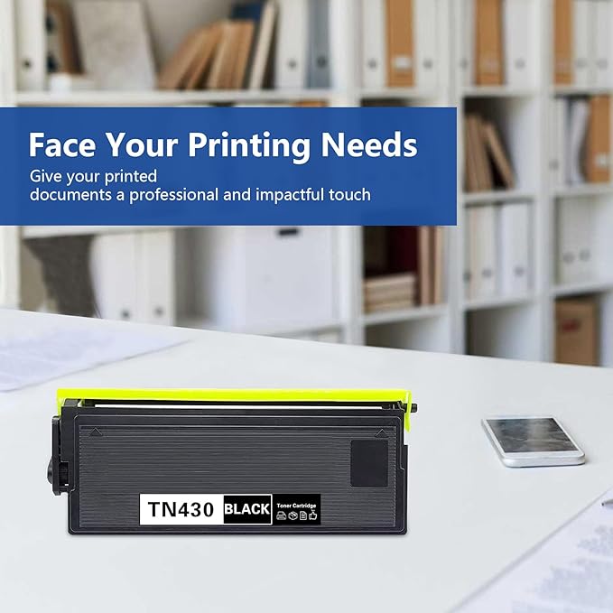 2-Pack TN430 TN-430 Black High Yield Toner Cartridge Replacement - Image 6