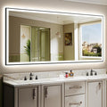 YEELAIT 88x38 Inch LED Bathroom Mirror by YEELAIT