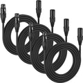 MFL. 10 ft Flexible DMX Cable 3 Pin Signal XLR Male to Female Cable Wire by MFL