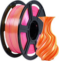 FLASHFORGE Silk Dual Color Filament, 3D Printer Filament Color Change 1kg Spool by FLASHFORGE