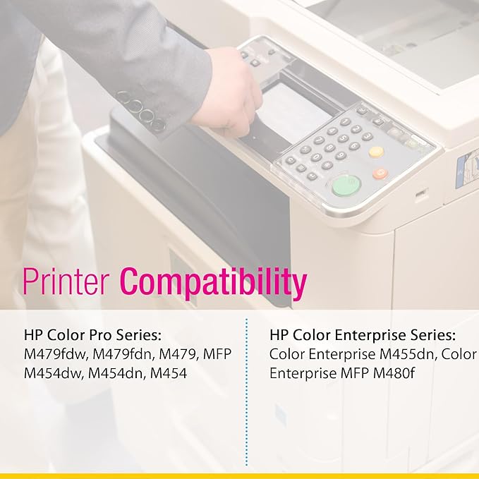 CS Replacement Compatible with HP 414X Toner Cartridge W2023X to use with Color - Image 5