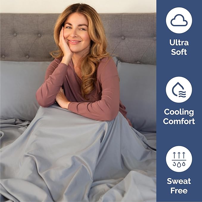 Queen Size 4 Piece Sheet Set - Image 4