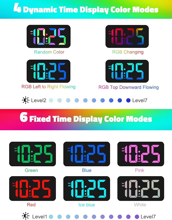 Mesqool Wake Up on Time: Vibrating Alarm Clock - Image 3