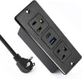Havorbit 20W Recessed Power Strip USB, 2 AC Outlets + 1 USB-C + 1 USB-A Ports by Havorbit