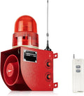 EOKHEOY Outdoor Security Siren Alarm 1.24 Mile Range Wireless 120dB Loud by EOKHEOY