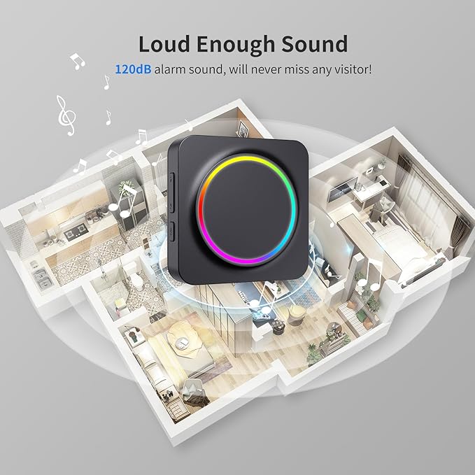 Door Chime, Door Chimes When Door Opens, Door Sensor Door Open Alarm - Image 7
