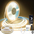 Pandery COB LED Strip Lights Warm White, 24V Dimmable led Light Strip KIT by PanderyCOBLightUPYourLife