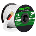BAHIWOM Fire Safety CL2 Speaker Wire in-Wall & in-Ceiling 14 Gauge Wire 100 FT by BAHIWOM