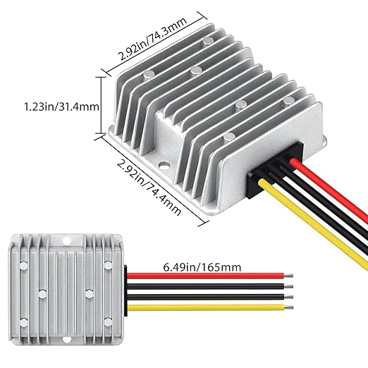 LeMotech DC 48v to 12v Converter 10A 120W Step Down Converter Voltage Reducer - Image 8