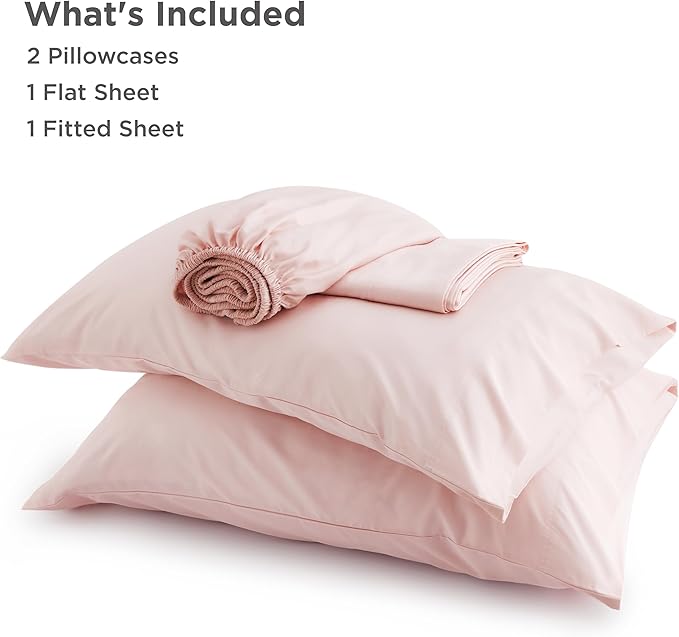 Bedsure Full Size Bed Sheets, Cooling Sheets, Rayon Derived from Bamboo - Image 6