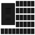ThunderWay Matte Black 3 Way Decorative Light Switch by ThunderWay