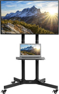 VIVO Mobile TV Cart for 32 to 83 inch Screens up to 110 lbs, LCD LED OLED 4K by VIVO