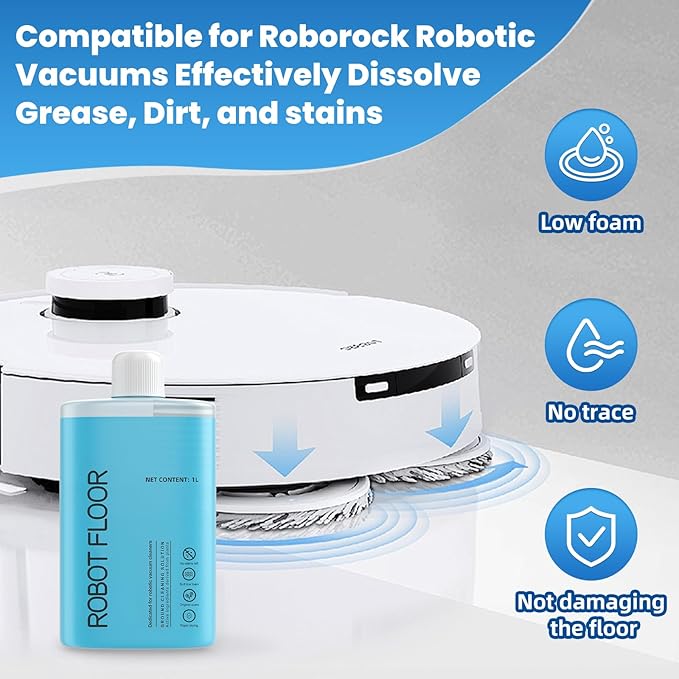 Floor Cleaning Solution, 1000 ml Original Flavor Compatible - Image 4