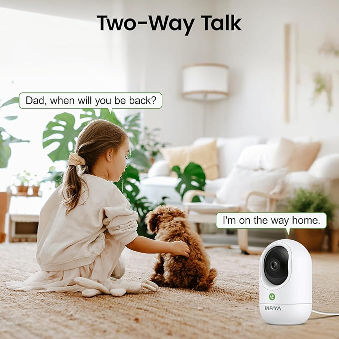 INFIYA 2K Security Camera Indoor-360 Cameras - Image 5