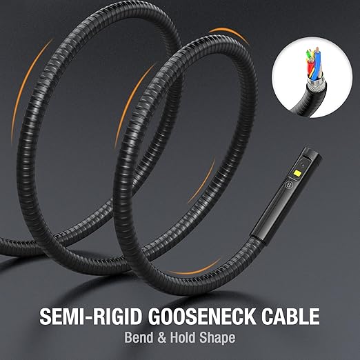 Triple Lens Borescope Inspection Camera, Teslong Professional Endoscope - Image 3