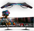 Kado 25" Class Dual Gaming Monitor Setup by Kado