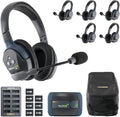 Eartec HUB6D Ultralite-HD 6 Person Full Duplex Wireless Intercom Headset by Eartec