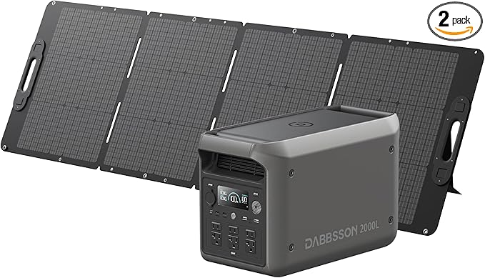 DABBSSON 2048Wh Solar Generator by Dabbsson