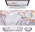Gimars 4 in 1 Mouse Pad and Keyboard Wrist Rest Set, Large Mouse Pad by Gimars