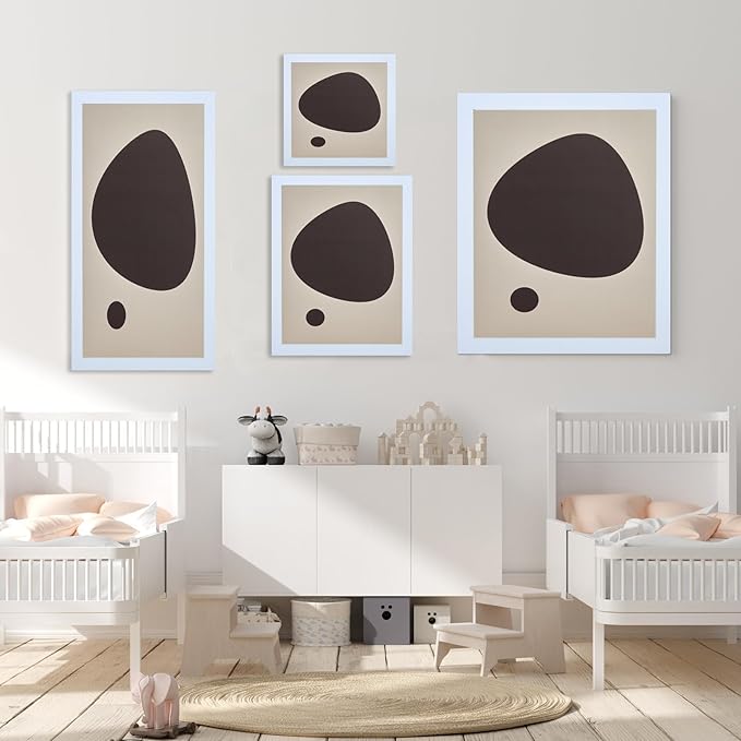 TKYGU 8.5x11 Picture Frame white Set of 3, Certificate Frame Poster and Photo - Image 6
