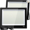 XXBSAZ 200W LED Flood Light Outdoor, High Output Plug-in & Hardwired Commercial by XXBSAZ