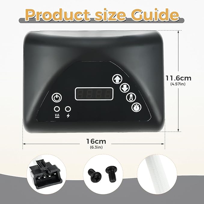 MOOTVGOO 9907160014 Digital Control Panel Replacement - Image 4