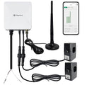 WiFi Energy Monitor with 2 * 300A Clamps, Real-Time Electricity Tracking by EdgeAnt