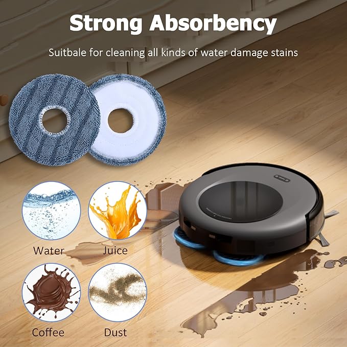 Replacement Parts Kit for eufy Omni C20 Robot Vacuum Accessories, 2 Roller - Image 7