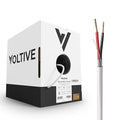 Voltive 16/2 Speaker Wire, in-Wall CL3 & Direct Burial, 500ft by Voltive
