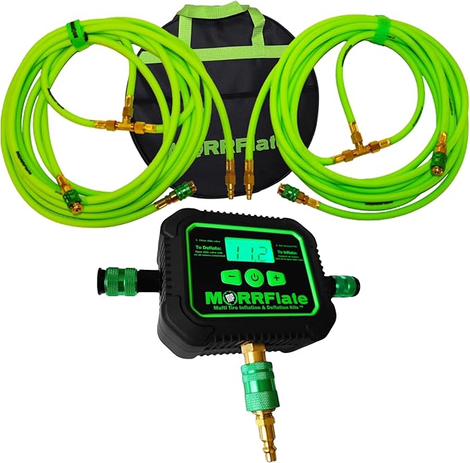 MORRFlate Air Hub + Air Hub Hoses Quad 125" Wheelbase 4 Tire Inflation by MORRFlate