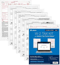 Adams W-2 Forms 2025, 6-Part Kit by TOPSProducts