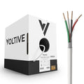 Voltive 14/4 Speaker Wire, in-Wall CL3 & Direct Burial, 250ft by Voltive